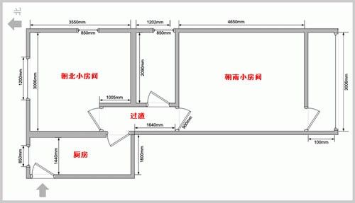 看不尽的精彩秀 48平米二手房改造记录（图） 