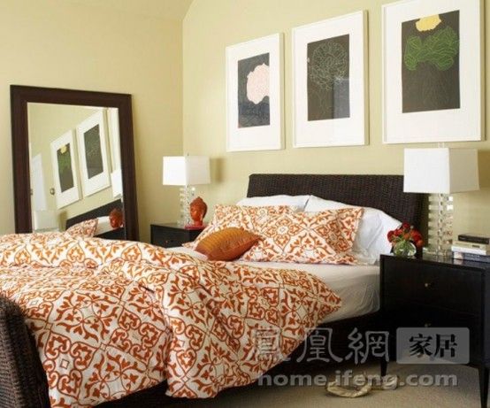 温暖装饰助你抗击寒冷 30个暖色卧室搭配方案 
