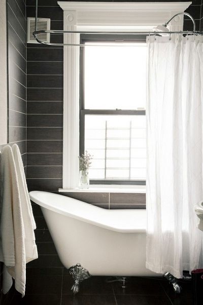 色彩大不同之黑白色浴室家居设计(组图) 