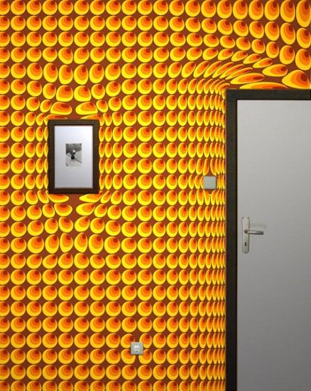超现实主义3D壁纸：为房间加点乐趣（组图） 