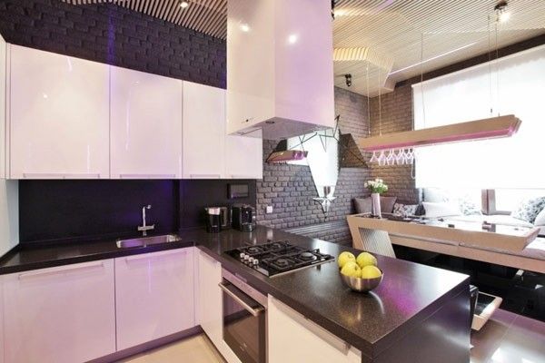 生活空间 厨房也炫目 动感美学的餐厨设计 