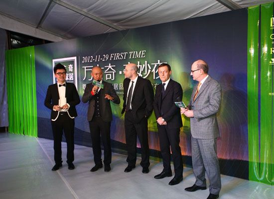 博洛尼CEO蔡明与四大意大利家居品牌高层
