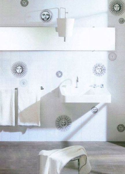 贴出自己的风格 浴室瓷砖新式贴法 
