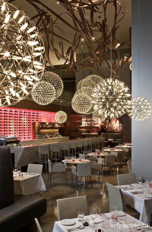 仙气十足蒲公英餐厅 多伦多Aria空间设计(图) 