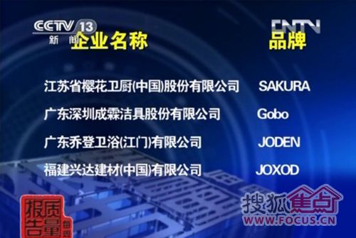 抽检不合格的部分水龙头名单