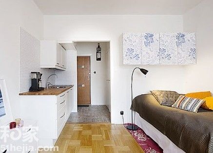 26平小户型单身公寓两套 光棍节宅暖窝（图） 