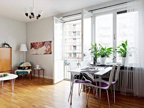 最爱小户型 瑞典41平米的单身公寓设计(组图) 