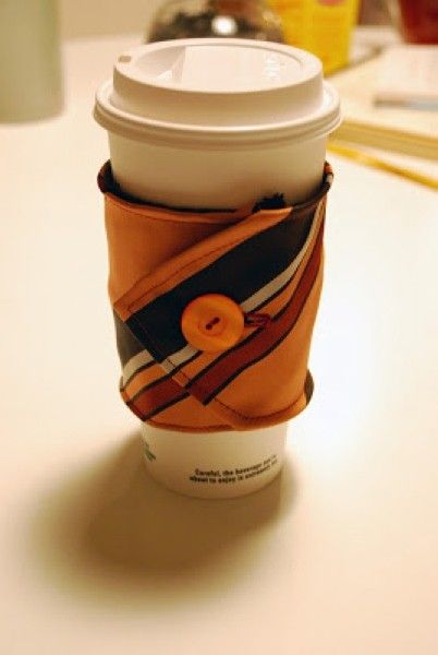 摩登单品 冬天一起diy 35款咖啡杯套设计 