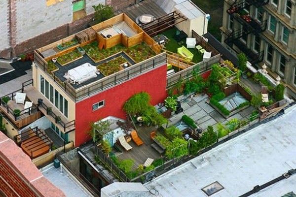 享受空中的奇妙风景 30个屋顶花园设计(组图) 