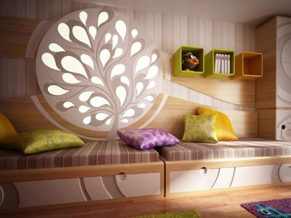 流行风格 小公主的最爱 色彩斑斓的儿童卧室 