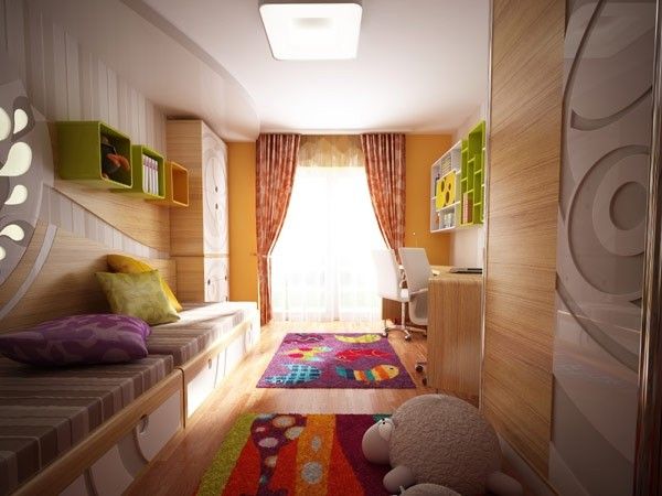 3岁公主的仙境王国 色彩斑斓的儿童卧室(图) 