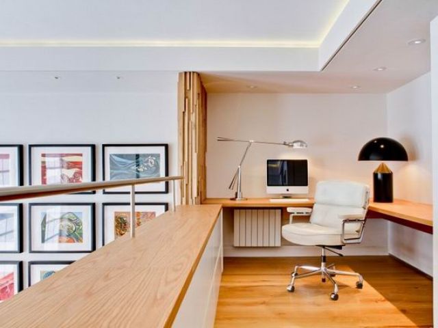 伦敦精致公寓设计 实木地板勾勒大方之家(图) 