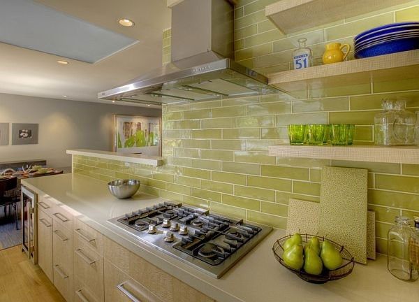 生活空间 精彩墙面装饰 30种厨房瓷砖设计 