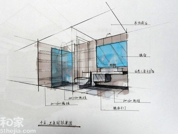 我家走稳重路线 105平质感雅致两居（组图） 