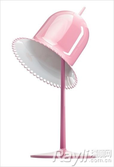 设计共和　玫瑰粉色台灯