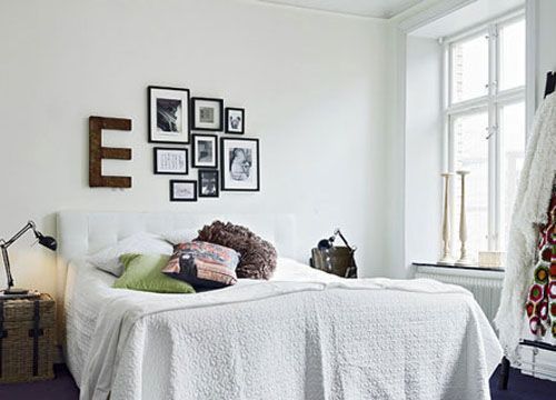 卧室的设计充分体现出了简约而具品质的特征。简洁造型的床头搭配纯棉材质的床品，让睡眠空间温醇而舒适。紫色的地面让房间温婉优雅，整体空间与之搭配和谐，显现出完美的气质