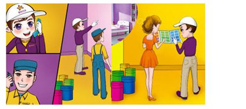 紫荆花漆提供免费上门咨询服务，让您装修全程无忧