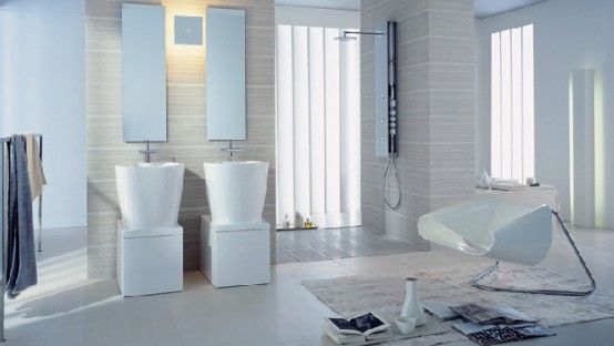 Axor的13款奢华瓷砖卫浴空间设计（图） 