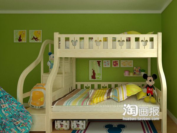 迪士尼米奇家具套房 专属于宝贝的天地（图） 