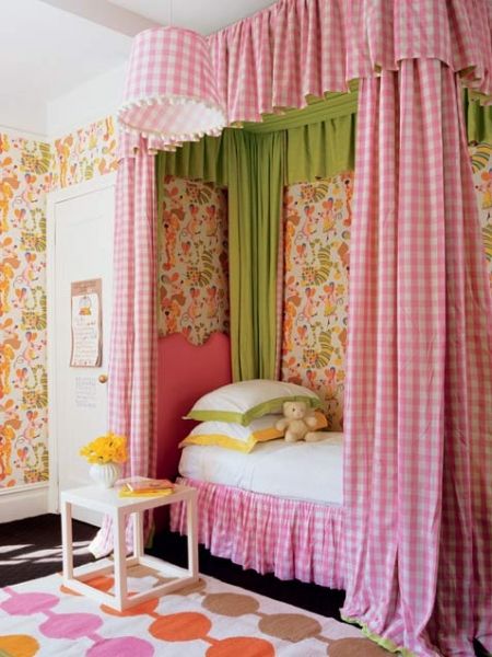 粉色梦幻 公主的色彩世界 少女房间设计鉴赏 