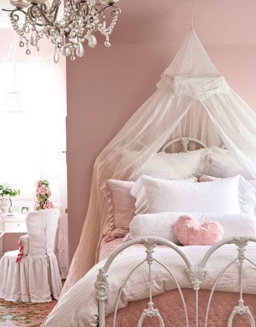 粉色梦幻 公主的色彩世界 少女房间设计鉴赏 