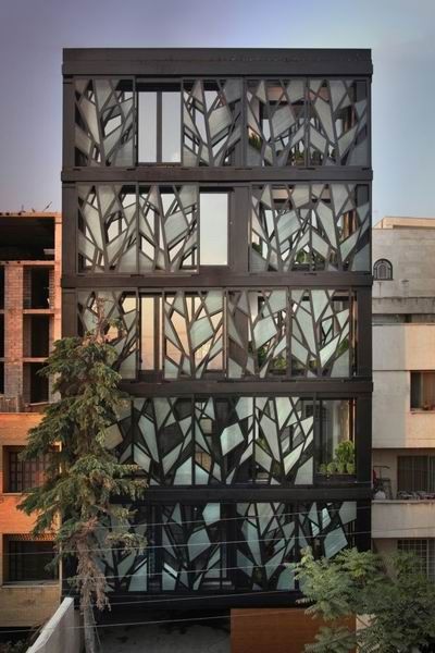 破碎的视觉艺术 伊朗德黑兰公寓设计(组图) 