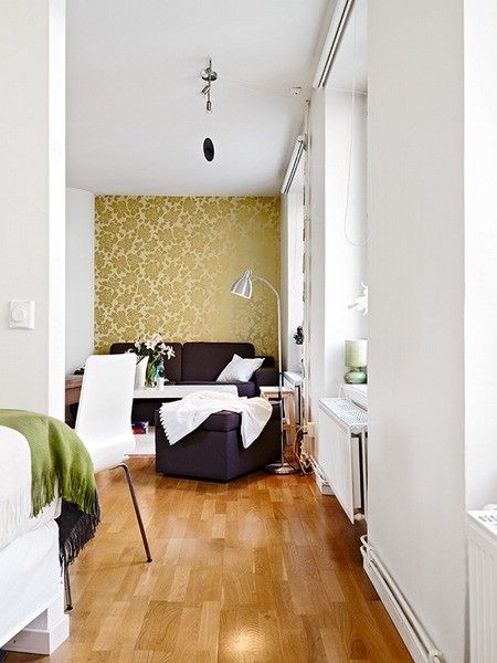 纯白设计 40平米北欧精致单身公寓（组图） 