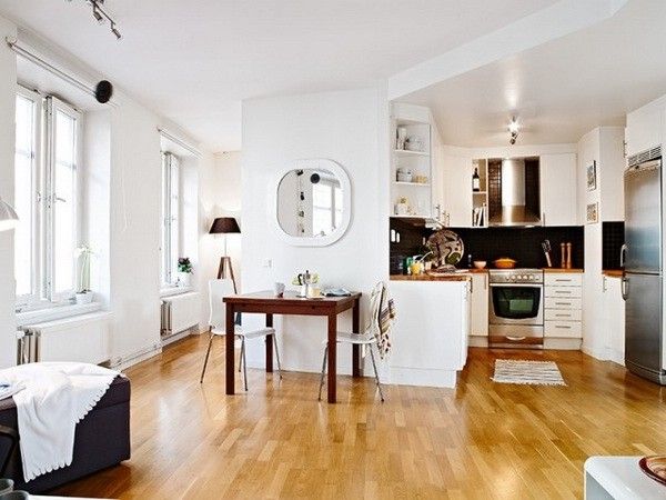 40平米北欧单身公寓 小厨房也能享受生活(图) 