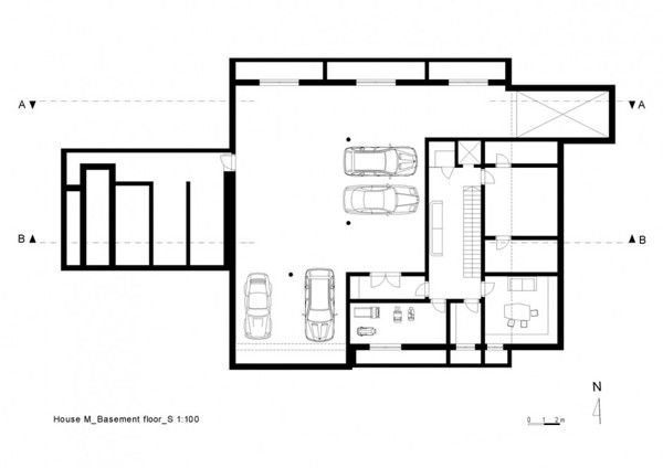 白色纯净的魅力 意大利梅拉诺M住宅（组图） 