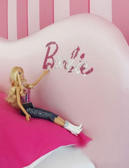 粉色系 女孩公主梦 25款芭比娃娃主题样板房 