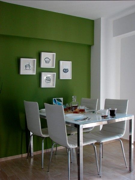 清新活力趣味家 一室一厅果绿色小公寓（图） 