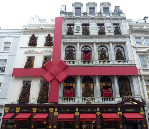 2012伦敦圣诞橱窗大赏 节日里最好的礼物 