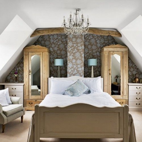 私密的浪漫 复式阁楼的50个经典卧室设计推荐 