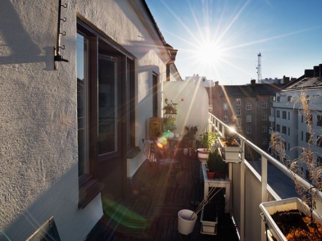 三面阳光 斯德哥尔摩44平温暖公寓（图） 