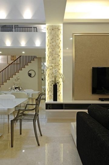 新加坡简约白色元素现代家居设计（组图） 