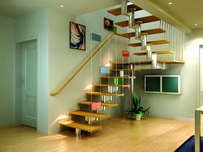 看复式家居楼梯72变 感受一流设计风格(图) 