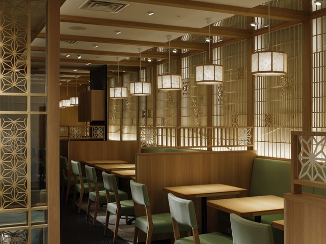 和风的味道 日本胜博殿炸猪排餐厅设计(组图) 
