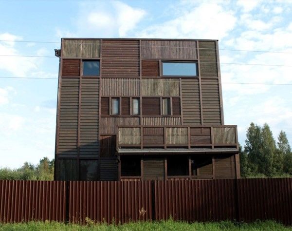 简单明朗 俄罗斯的钱苏联木拼贴住宅设计案例 