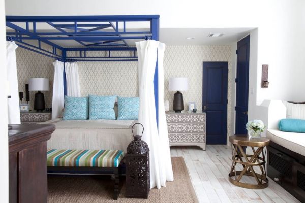 摩洛哥民族风室内设计 蓝色混搭风格家居 