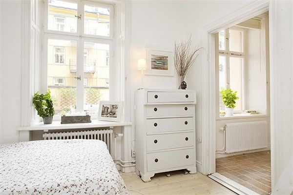 纯色魅力 斯德哥尔摩38平翻新公寓（图） 