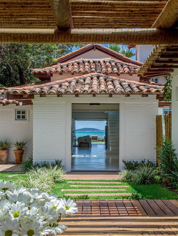 巴西的海边度假屋 春暖花开清新别墅设计 