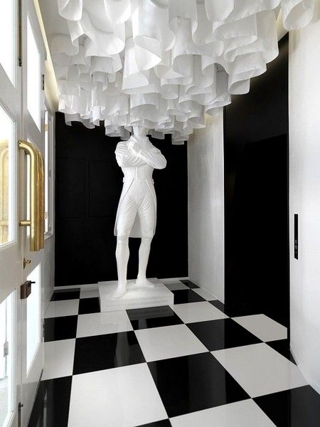 黑白中的时空幻境 新加坡时尚精品酒店(组图) 