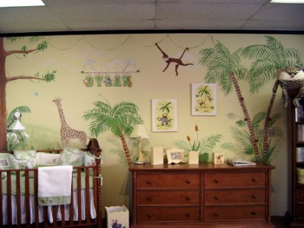 超酷！25个丛林主题儿童房设计方案（图） 