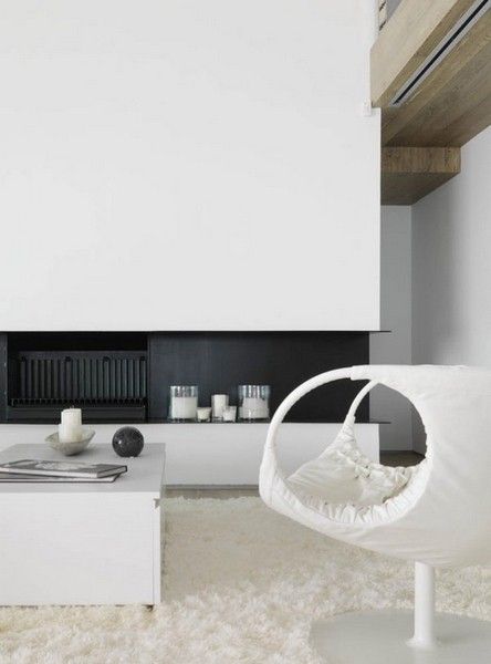 白与美的融合 巴塞罗那白色空间别墅（组图） 