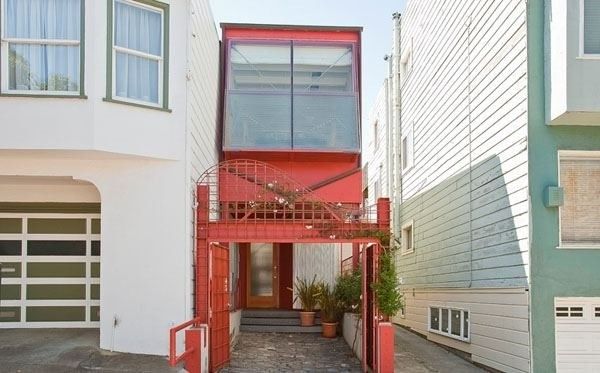 不可思议10英尺宽度 旧金山活力住宅（图） 