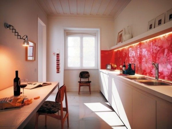 美观与实用的完美融合 56个厨房墙面设计(图) 