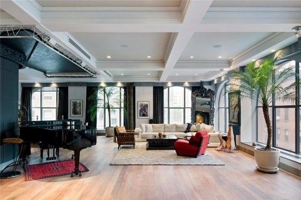 古典舒适风 纽约翠贝卡的阁楼公寓（组图） 