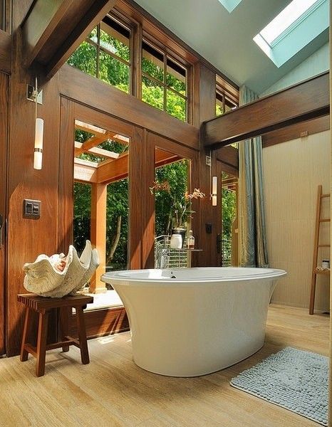 放轻松去体验 温和家居木质卫浴设计（组图） 
