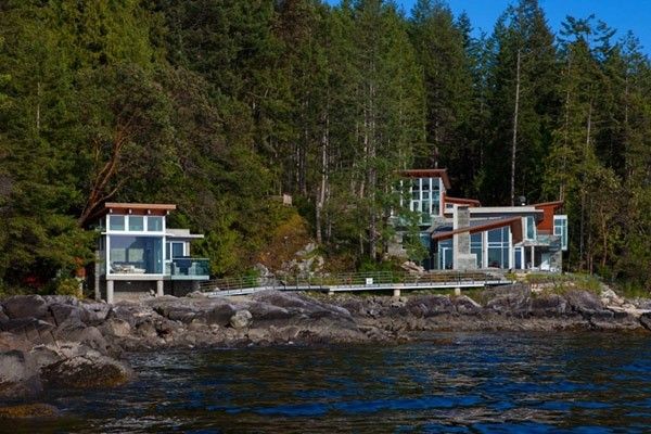 碧海蓝天迷人的海景 加拿大西海岸住宅（图） 