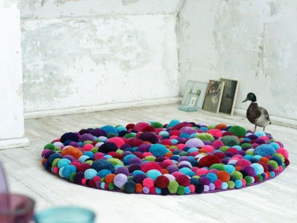 个性家居感受 20款新创意地毯设计欣赏（图） 